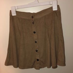 tan skirt